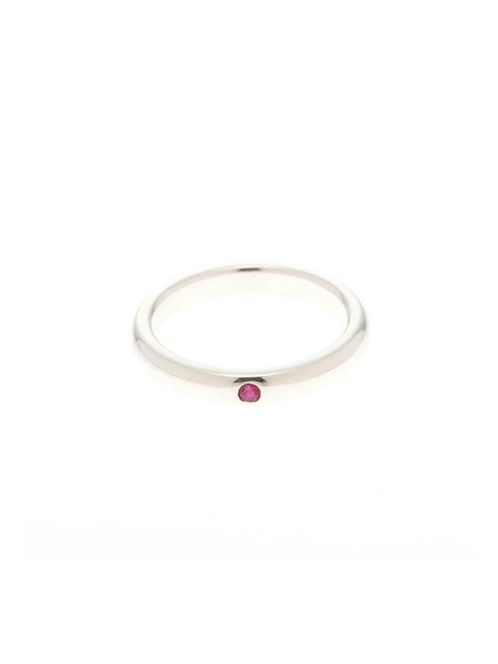 Tiffany & Co Stacking Band Ring Silver